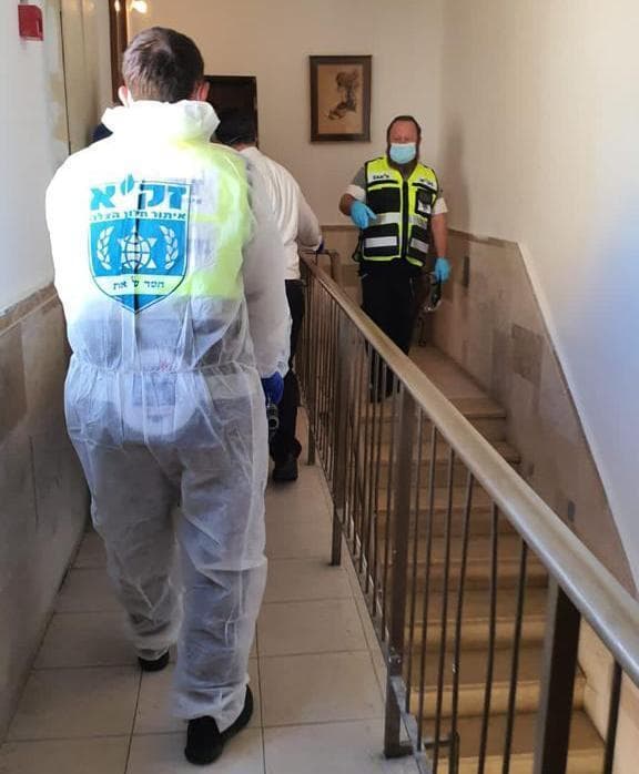 הבניין בו נמצאה הגופה