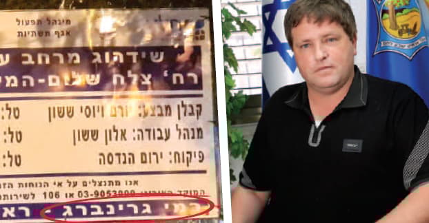גרינברג והשלטים