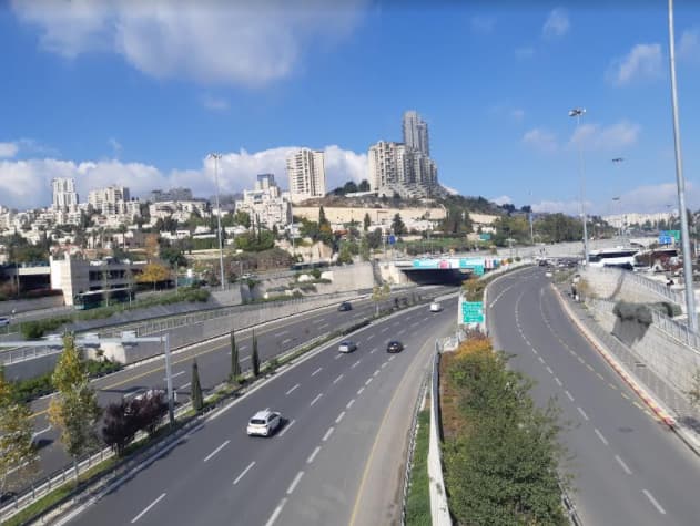 כביש בגין צפון