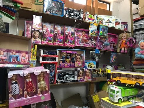 הצעצועים בחנות "אבי צעצועים" נתניה