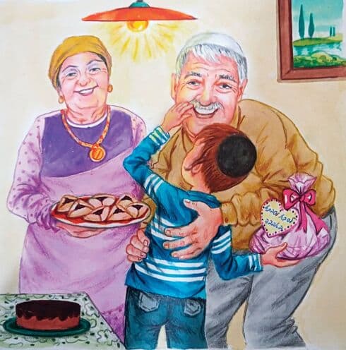 אחד האיורים מהספר