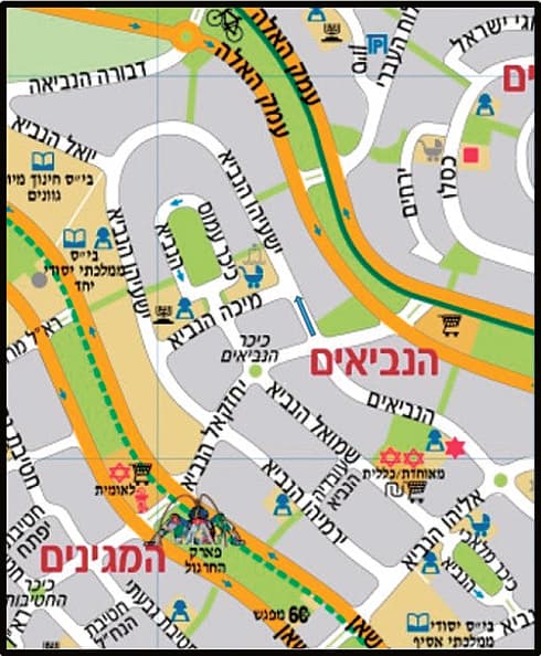 ההחלטה נקבעה לאחר בחינת חלופות אחרות, בהן הקמת כיכר בצומת, שאינה אפשרית (צילום מסך: עיריית מודיעין) ההחלטה נקבעה לאחר בחינת חלופות אחרות, בהן הקמת כיכר בצומת, שאינה אפשרית