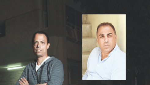 מימין: טל אליהו ניצח, רון שגן, לא בתפקיד