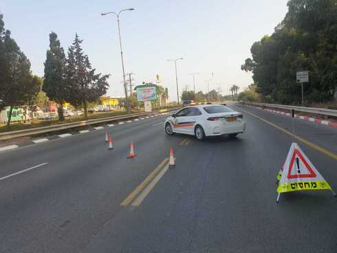 מחסום בראשון לציון (צילום: החברה לביטחון ראשל"צ) מחסום בראשון לציון