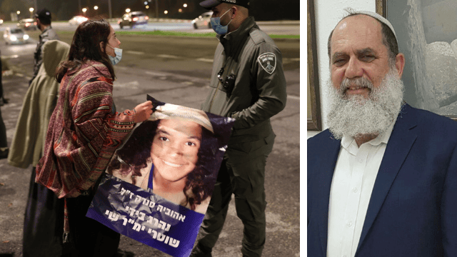 מימין: הרב הילר. "מאבדים אמון"