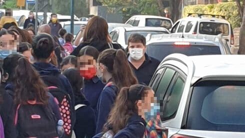 הדרמה סמוך לבית ספר בית יעקב פתח תקוה
