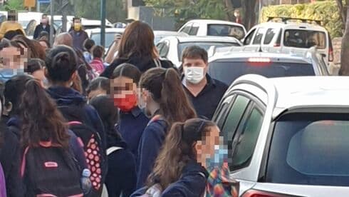 הדרמה סמוך לבית ספר בית יעקב פתח תקוה