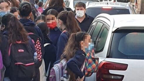 הדרמה סמוך לבית ספר בית יעקב פתח תקוה