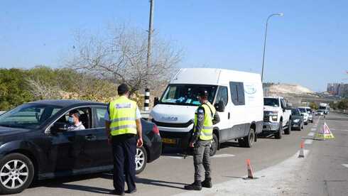 וטרים הקימו מחסומים ביציאה מבאר שבע