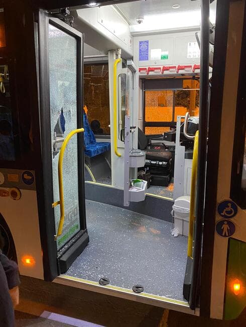 נהג הותקף אוטובוס אפיקים פתח תקוה