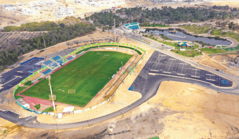 אצטדיון מחודש בדימונה אצטדיון מחודש בדימונה