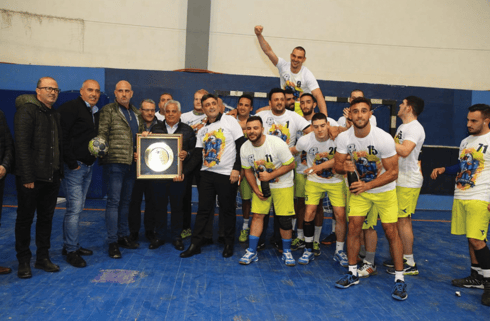 קבוצת הכדוריד של דימונה (צילום: עיריית דימונה) קבוצת הכדוריד של דימונה