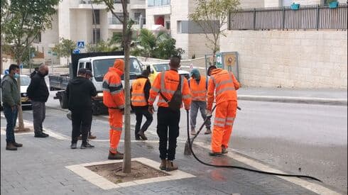 מפגע בטון בשכונת הציפורים