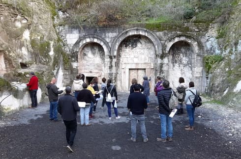 משתתפי ומשתתפות תוכנית "כרם" ביום סיור בגליל התחתון 