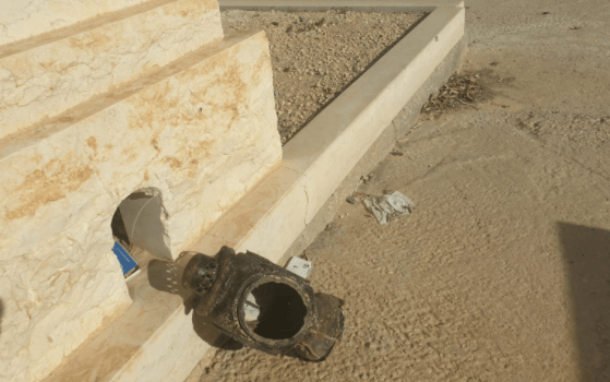 השחתה בבית העלמין בבאר שבע