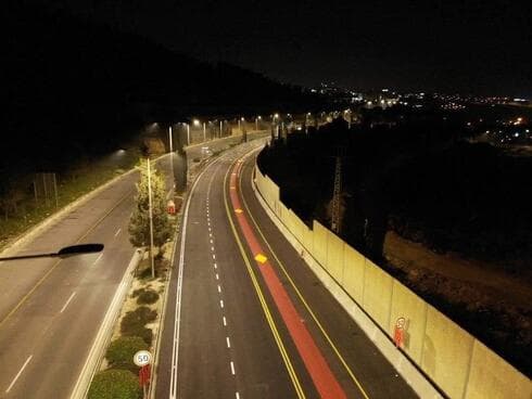 פתיחת המקטע הראשון של נת"צ בגין