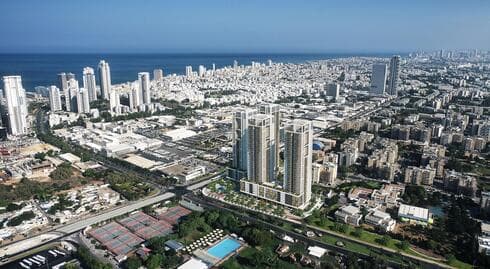 מומנט. ארבעה מגדלים, 714 יחידות דיור