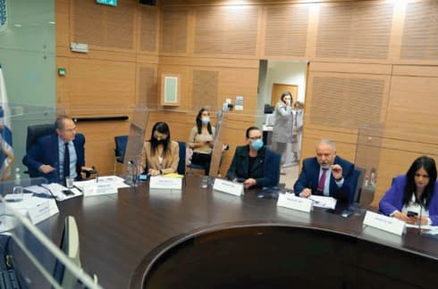 הדיון בכנסת