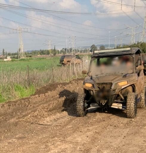 המקום שבו נתפסו הנערים