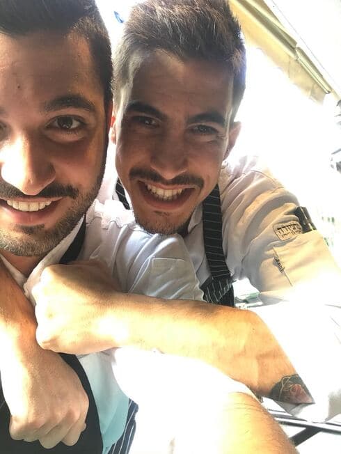 השף אורן אסידו והשף מיכאל