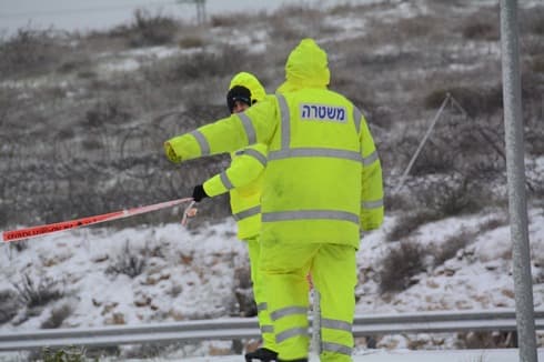 פעילות משטרתית במזג אוויר סוער