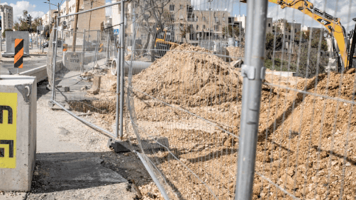 עבודות הרכבת הקלה