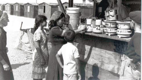 המעברה בעבר. חלק בלתי נפרד מהעיר