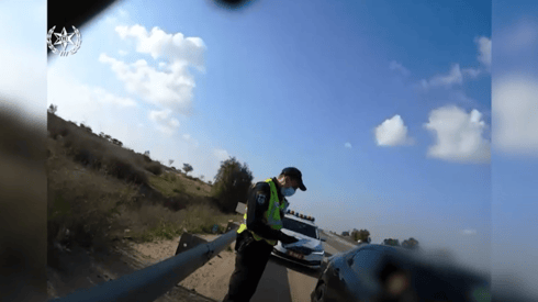 איתור רכב ליד באר שבע