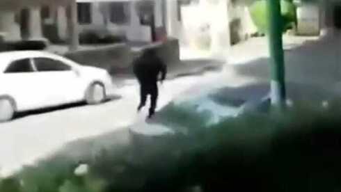 מרדף אחרי גנב רחוב הרצל פתח תקוה