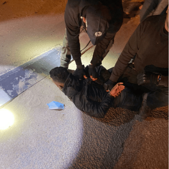 תפיסת הכנופיה במחסום