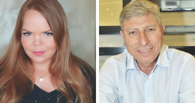 ראש עיריית קרית אתא, יעקב פרץ, ויו"ר האופוזיציה, הילה רובין שלם (צילום: נחום סגל, ענבל שימחי) יעקב פרץ (צילום: נחום סגל), הילה רובין שלם