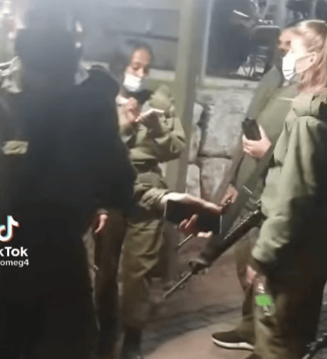 טיילור מלכוב בטירונות בסרטון הטיקטוק שהופץ