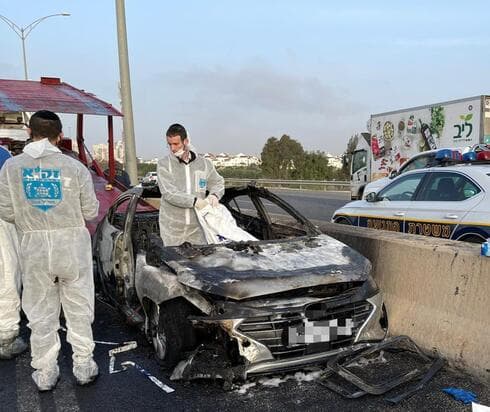 מהזירה בכביש 471 