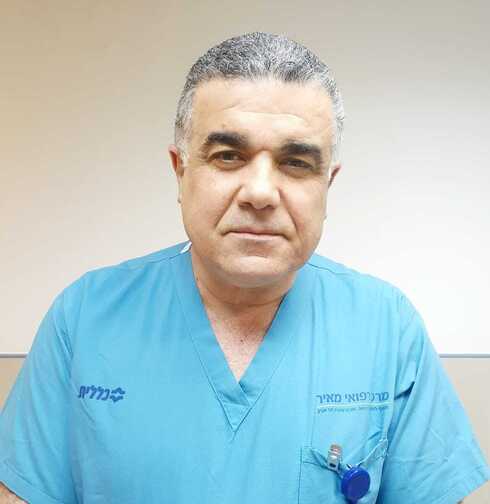 פרופ' עבד עסלי מנהל מערך הלב במרכז הרפואי מאיר מקבוצת כללית (צילום: דוברות בית החולים) פרופ' עבד עסלי מנהל מערך הלב במרכז הרפואי מאיר מקבוצת כללית