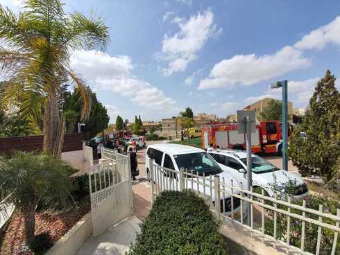 מזירת האירוע בב"ש