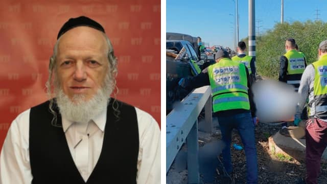 מתנדבי זק"א בזירת אסון ומשי זהב