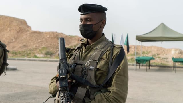 איינהו טדסה בטקס מסלול ההכשרה 