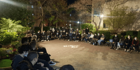 הטקס בבית הספר לזכרה של מיכל אדרי ז"ל