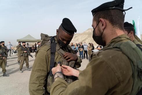 איינהו טדסה בטקס מסלול ההכשרה 