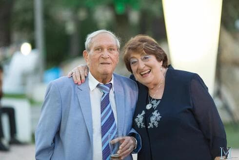 שלמה עזרא ז"ל ורעייתו רוזלין