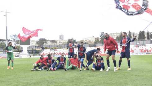 הפועל נוף הגליל חוגגת (צילום: שרון צור) הפועל נוף הגליל חוגגת