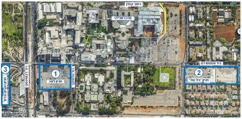 מפת הסדרי החניה החדשים מפת הסדרי החניה החדשים