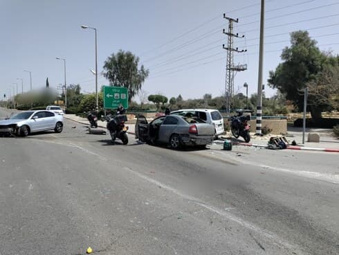 מזירת התאונה