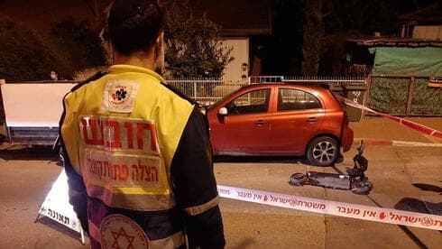 זירת התאונה