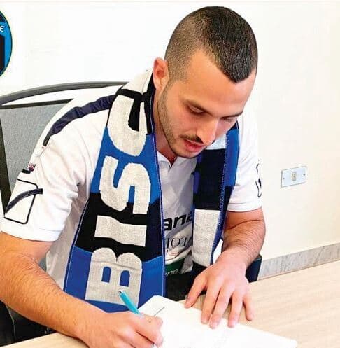 ירין חסן. "אני שמח על ההזדמנות שניתנה משמיים לשחק בכדורגל האיטלקי"