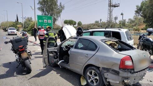 מזירת התאונה