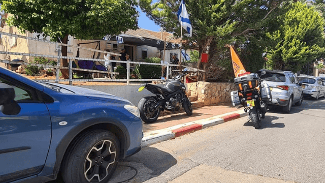 זירת האירוע בשכונת מורשה
