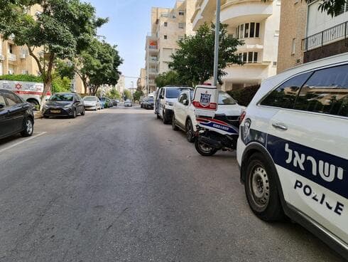 זירת האירוע בראשון לציון