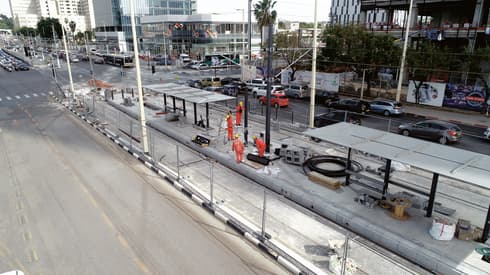העבודות בציר ז'בוטינסקי