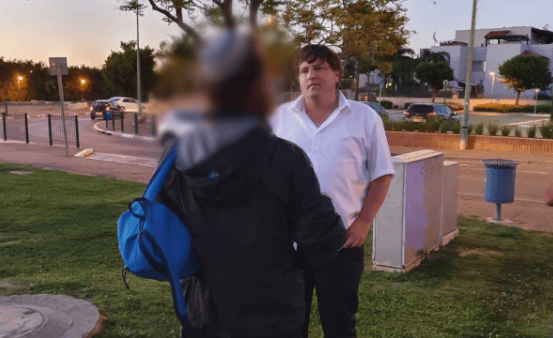 גרינברג במפגש עם דר הרחוב